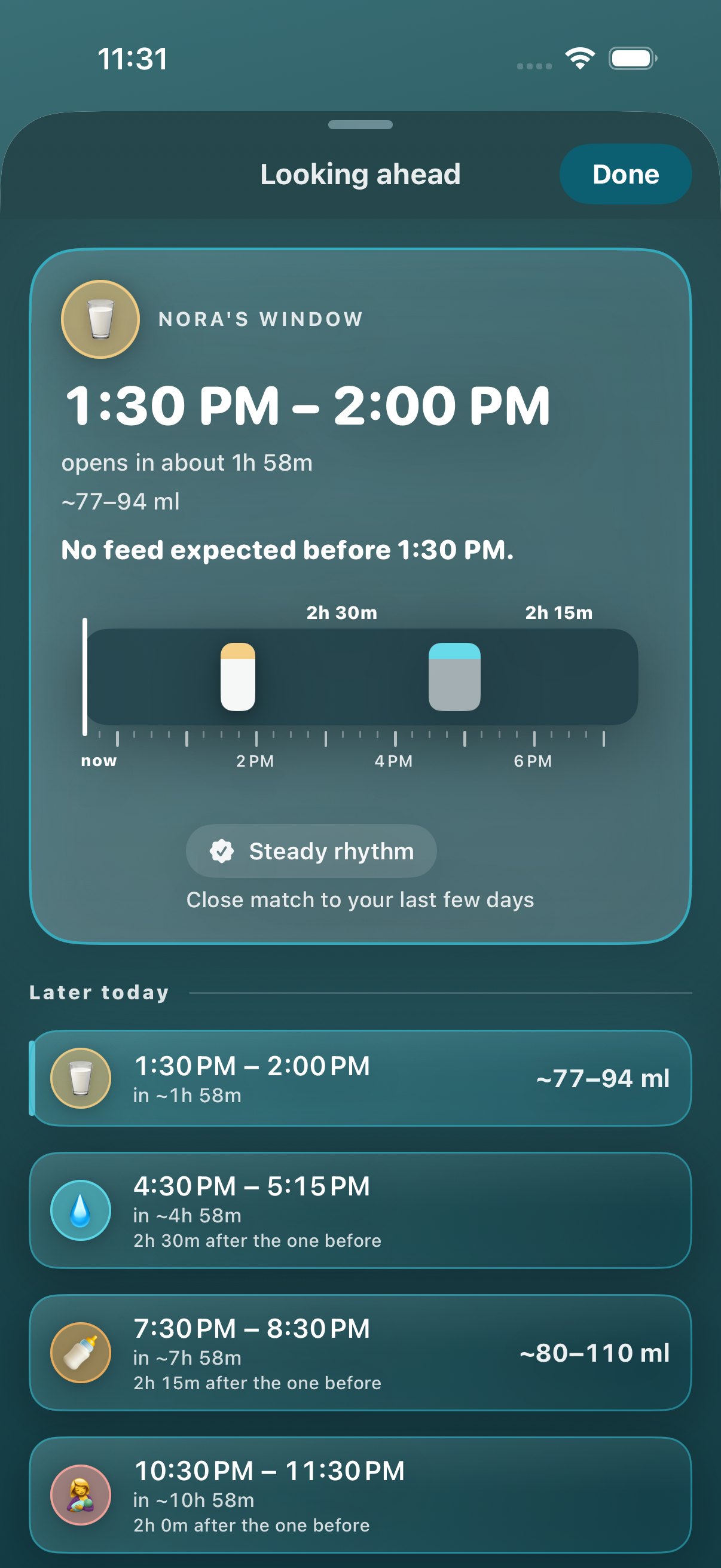 See the day before it happens — FlowCast's next feeds and the gaps between